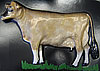 Guernsey cow. Facing left. 4.5” x 7”