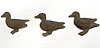 Duckling/s. Choice of 1 to 3 ducklings, facing left. 1.5” x 2”