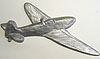 Aircraft. Spitfire 3.5” x 7.5”