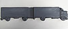 Lorry. Scania and Trailer 2.5” x 13”