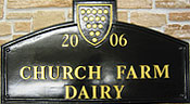 This is one of the special plaques we have made for the Duchy of Cornwall.