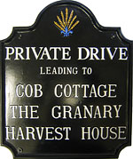 Chelsea house sign example
