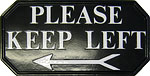 Lozenge house sign example